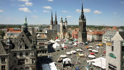 Halle (Saale) – Wirtschafts- und Messestandort mit Tradition Halle (Saale) – Wirtschafts- und Messestandort mit Tradition